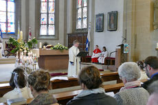 Feier der 1. Heiligen Kommunion in Sankt Crescentius (Foto: Karl-Franz Thiede)